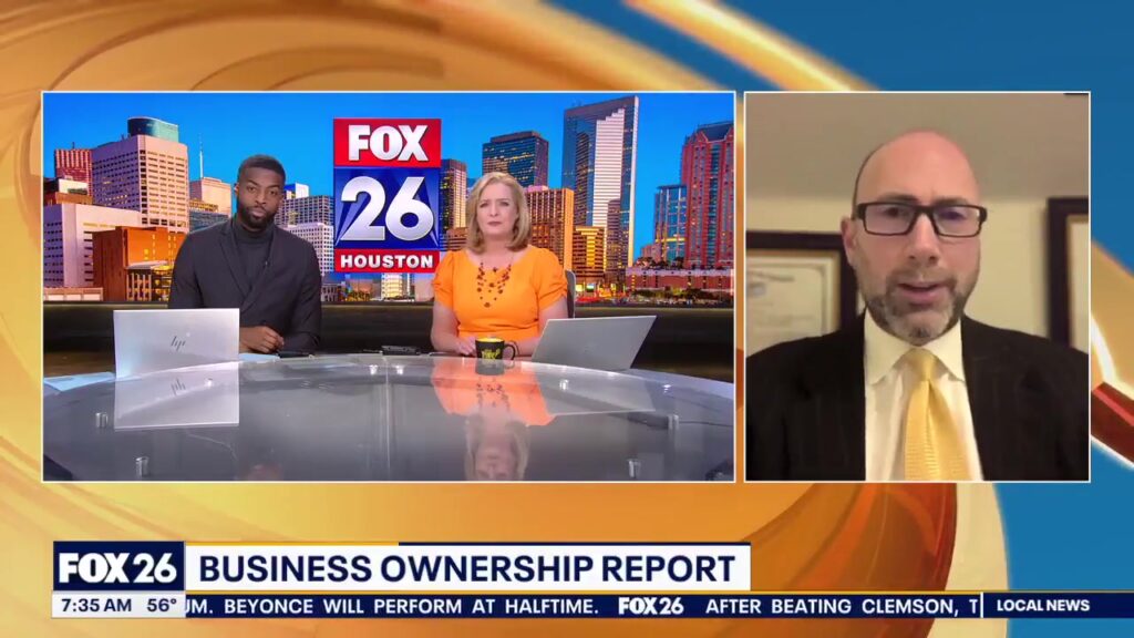 Chad on Fox 26 Business Ownership Report